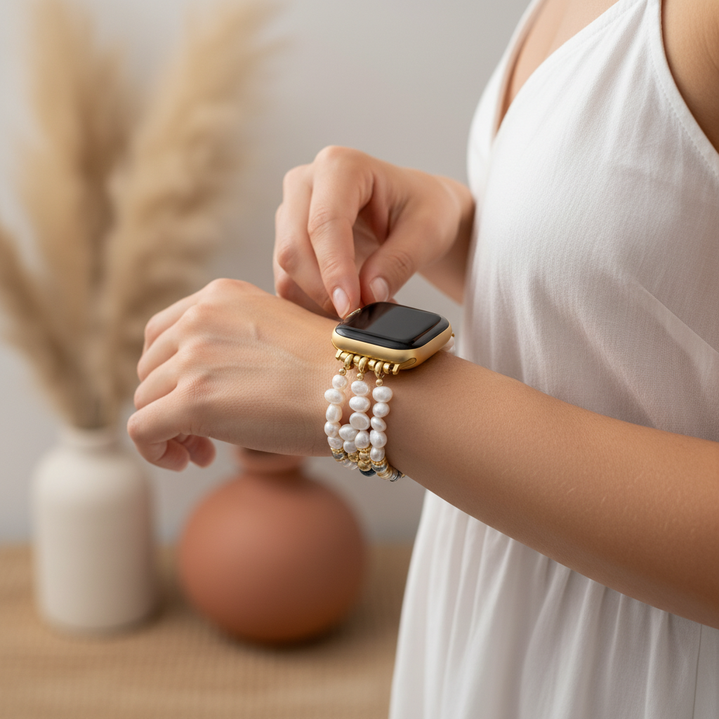 Chakra Couture Stretch Apple Watch Strap