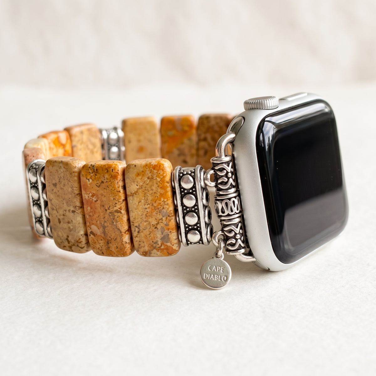 Golden Terra Stretch Apple Watch Strap