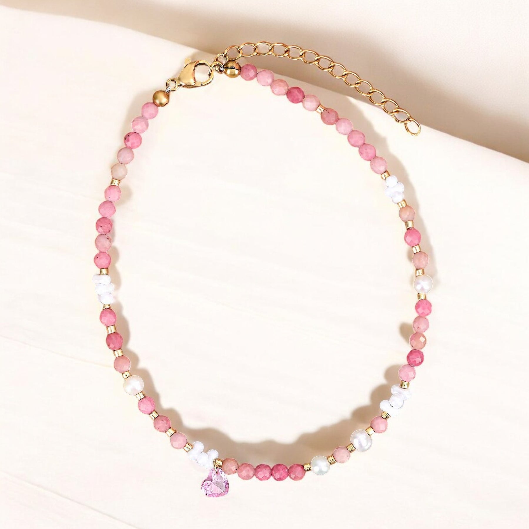 Blush Harmony Anklet