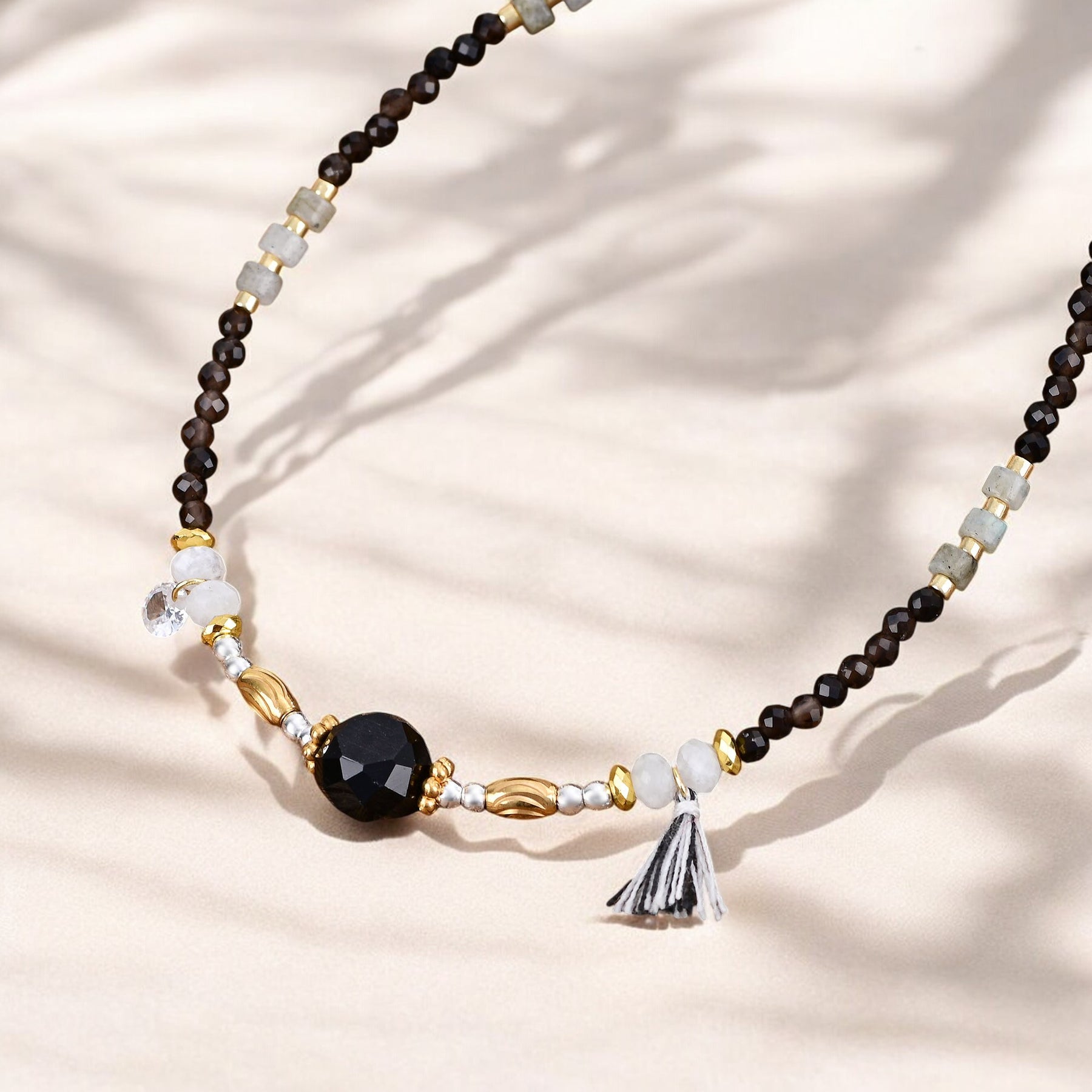 Moonstone Eclipse Anklet