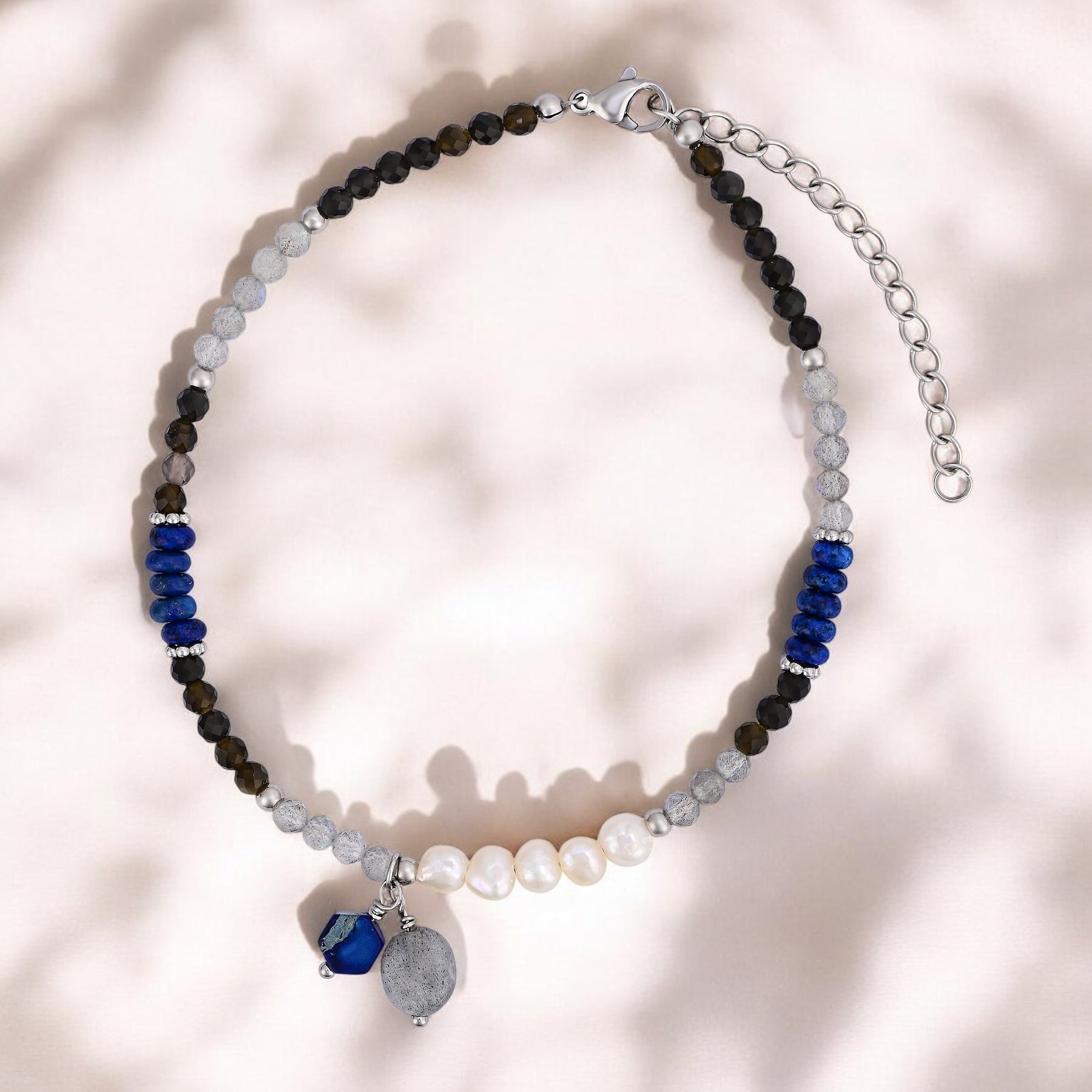 Mystic Lapis Harmony Anklet