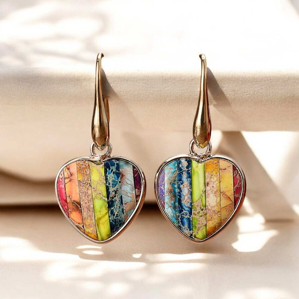 Chakra Heart Energy Earrings