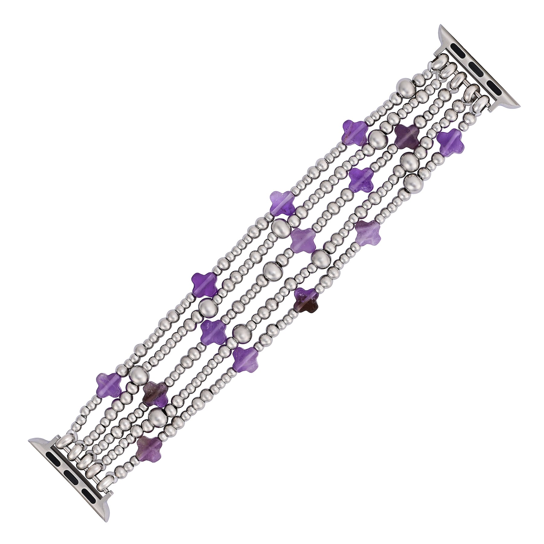 Celestial Charm Cross Stretch Apple Watch Strap