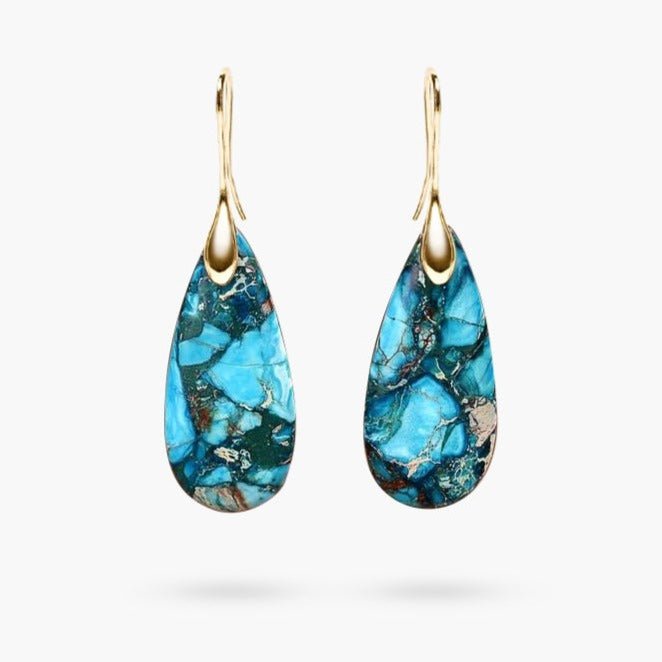 Ocean Energy Protection Teardrop Earrings - Cape Diablo