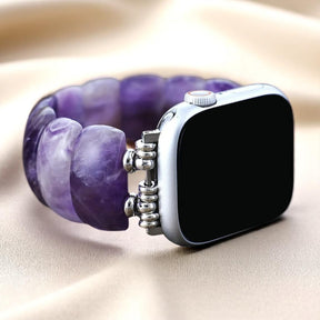 Amethyst Allure Stretch Apple Watch Strap