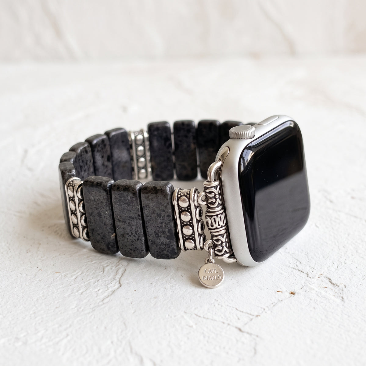 Midnight Jasper Stretch Apple Watch Strap