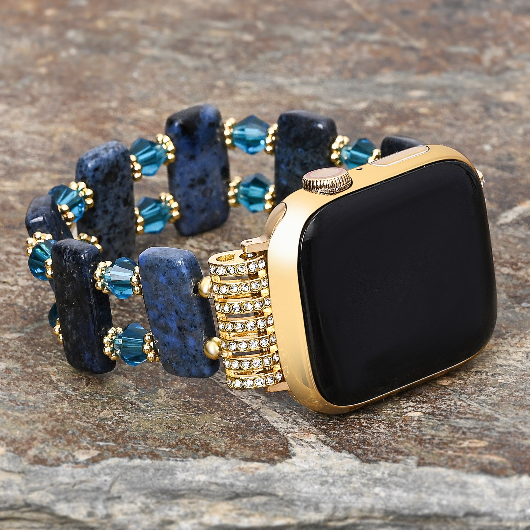 Intense Ocean Twilight Stretch Apple Watch Strap