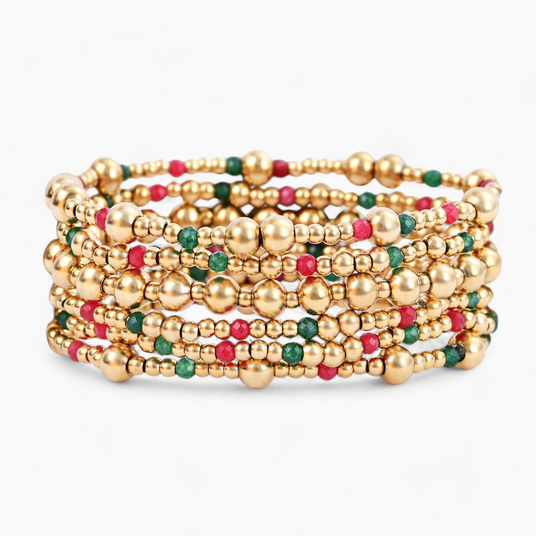 Christmas Gold Magic Bracelet Set