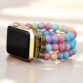 Pastel Paradise Stretch Apple Watch Strap