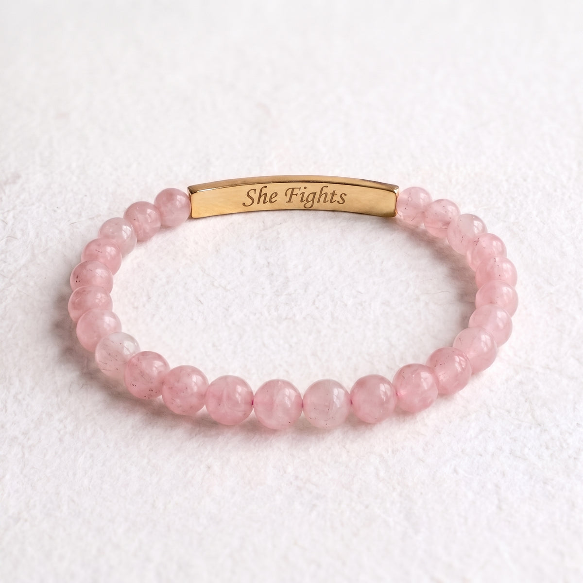 Breast Cancer Awareness Month Bracelet - She Fights