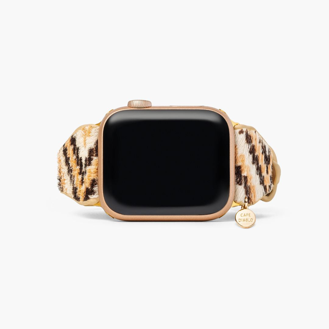 Ebony Escalade Leather Apple Watch Strap