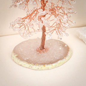 Rock Crystal Quartz Tree of Life