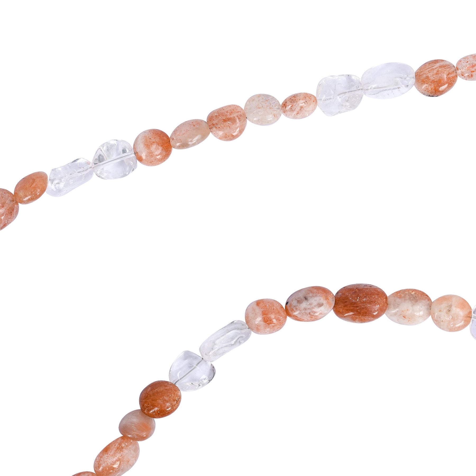 Sunstone & Quartz Harmony Necklace