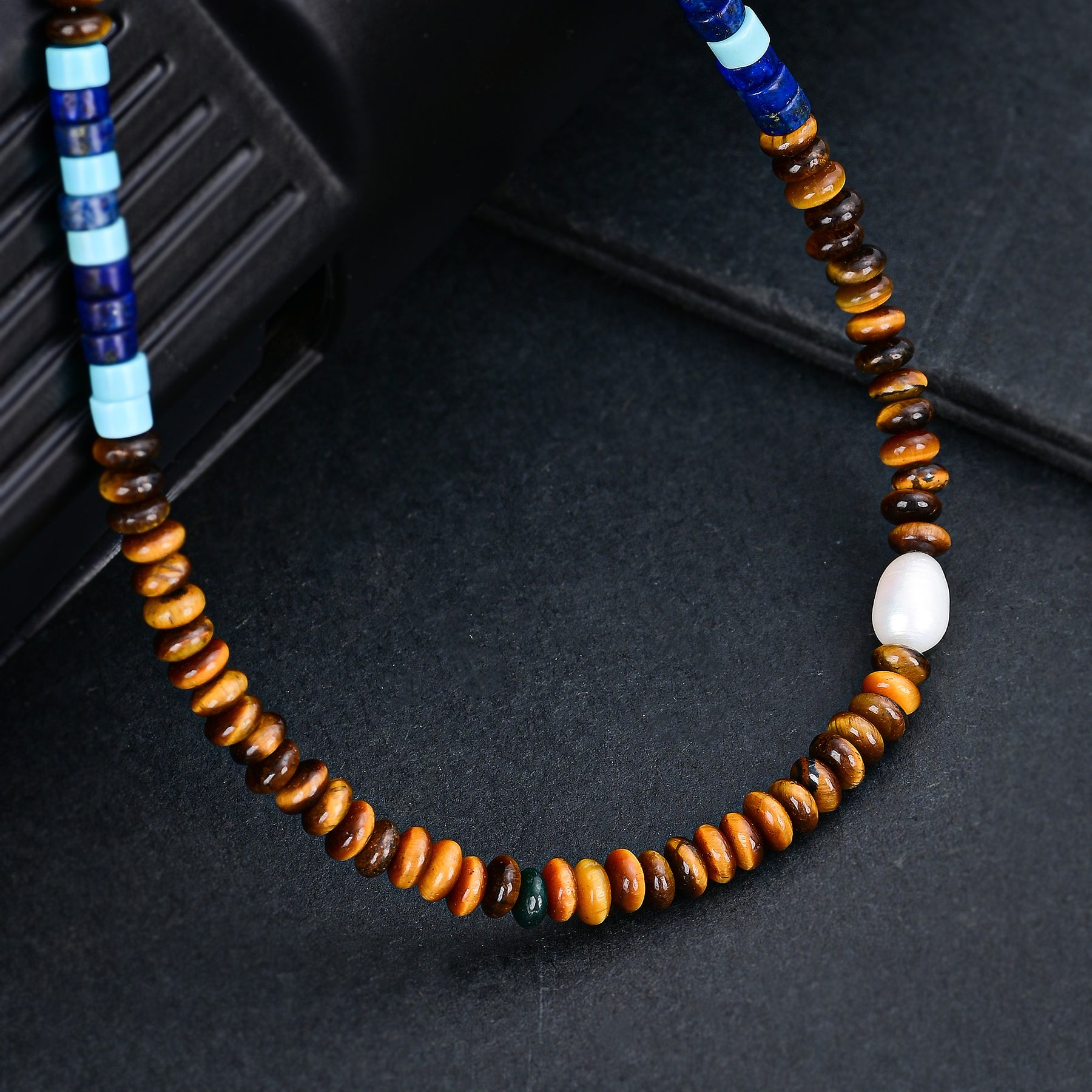 Men's Cobalt Earth Necklace