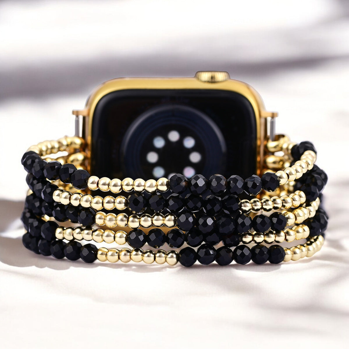 Luxury Link Stretch Apple Watch Strap