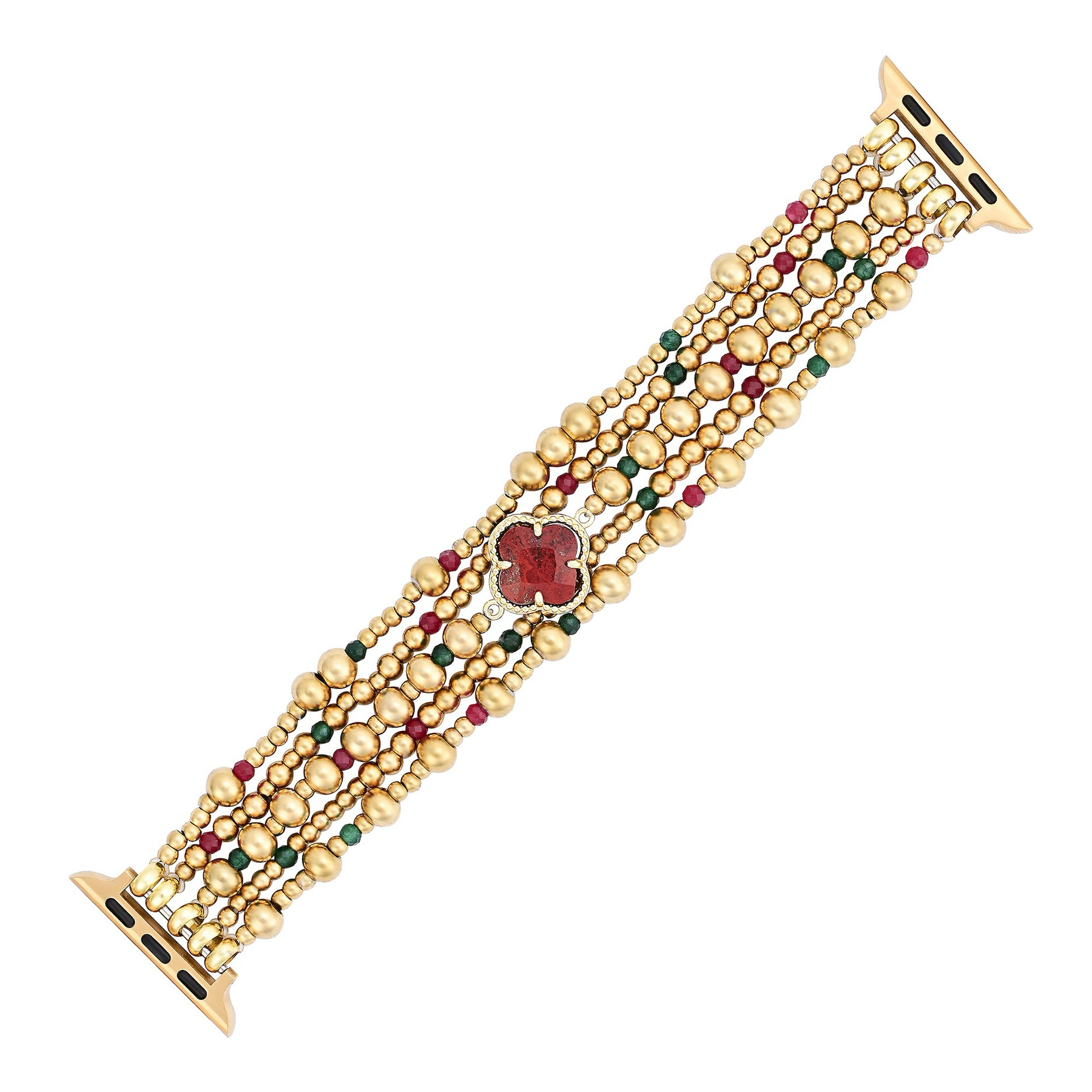 Holiday Lucky Clover Stretch Apple Watch Strap