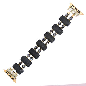 Obsidian Muse Stretch Apple Watch Strap