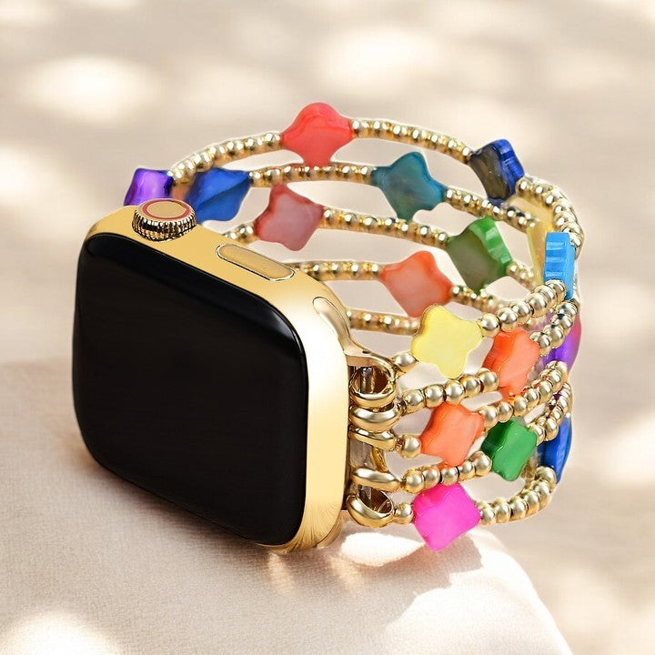 Chakra Clover Stretch Apple Watch Strap