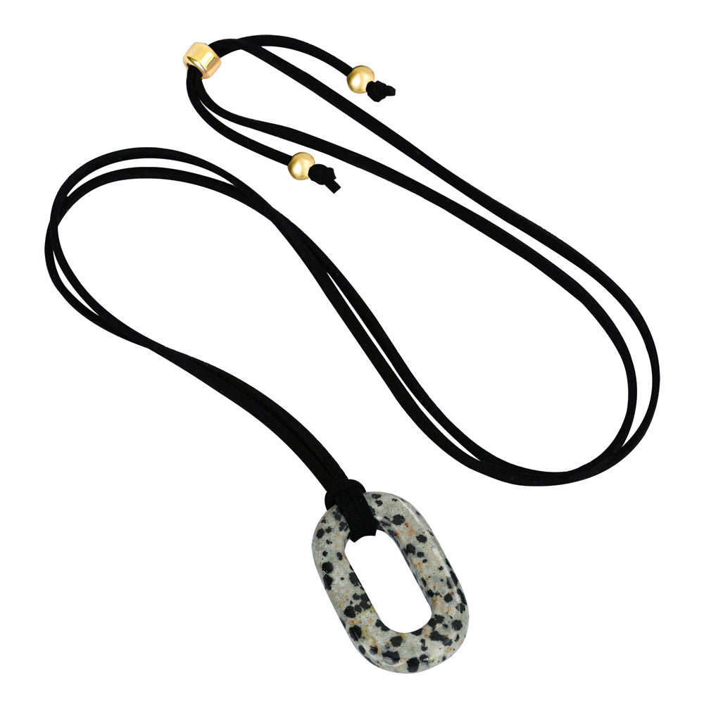 Suede Turquoise Serenity Necklace