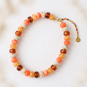 Chunky Sunset Glow Necklace