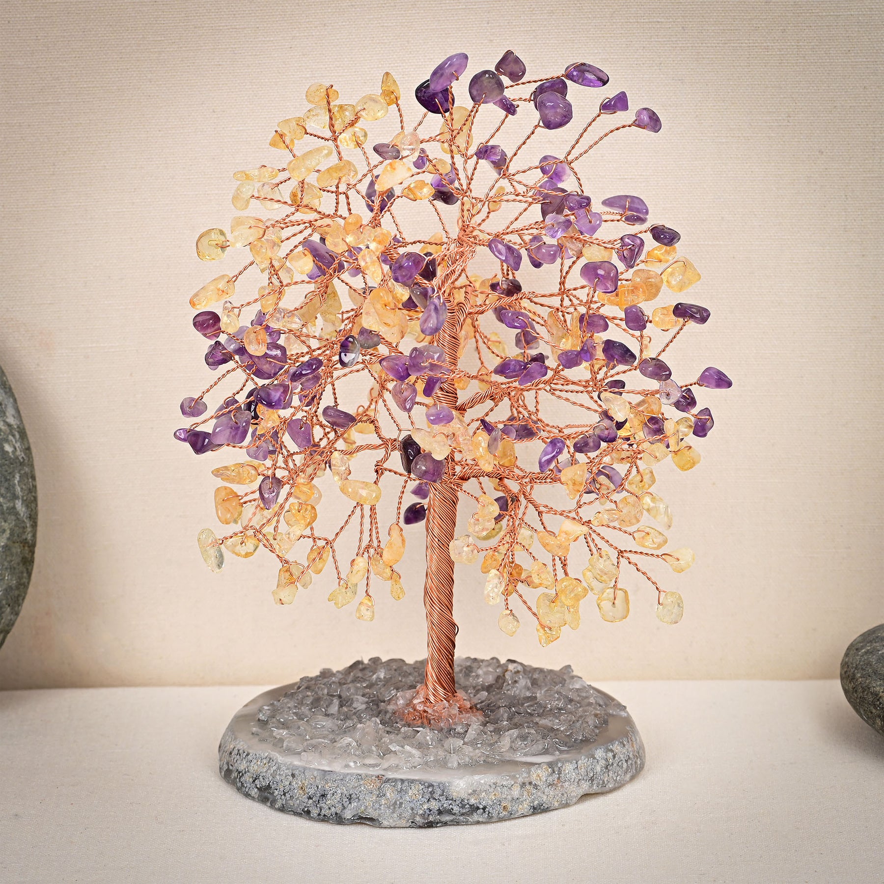 Citrine Amethyst Tree of Life