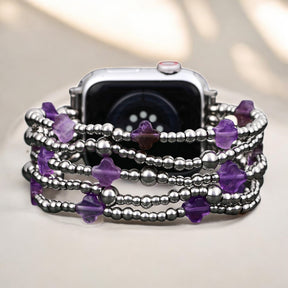 Celestial Charm Cross Stretch Apple Watch Strap