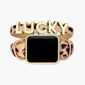 Lucky Safari Leather Apple Watch Strap