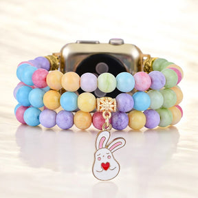 Pastel Paradise Stretch Apple Watch Strap