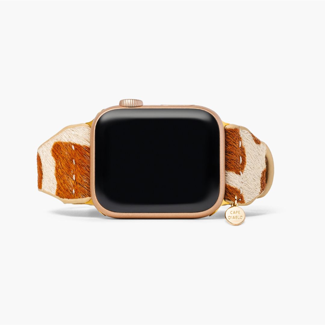 Savannah Sleek Leather Apple Watch Strap