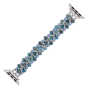 Apatite Azure Braided Apple Watch Strap