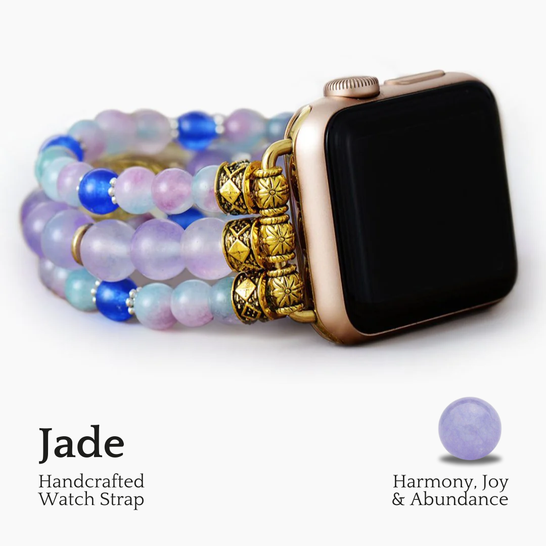 Lavender Gaze Stretch Apple Watch Strap
