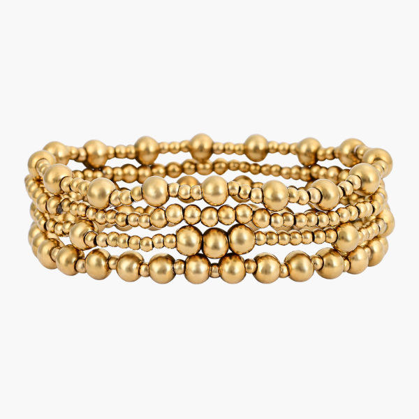 Golden Demure Bracelet Set