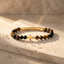 Vessel of Purpose Secret Message Blues Bracelet