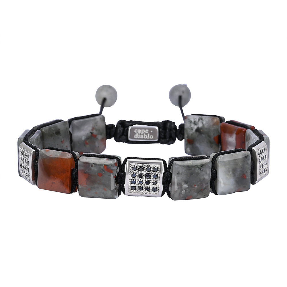 Men’s African Bloodstone Bracelet