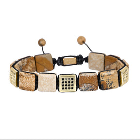 Men’s Picture Stone Bracelet