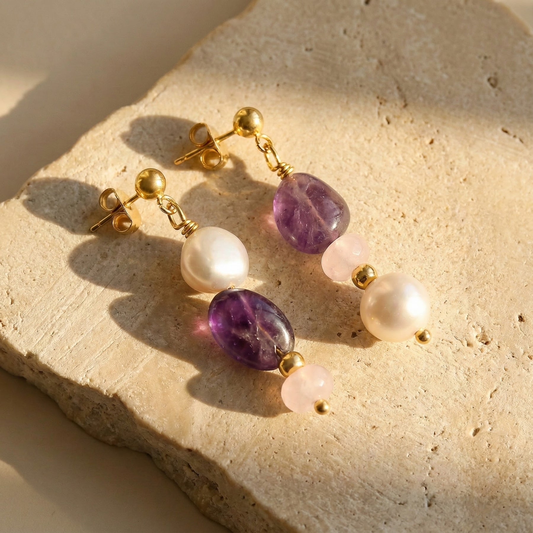 Amethyst Glow Earrings