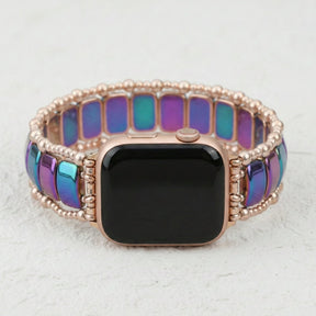 Rose Euphoria Stretch Apple Watch Strap