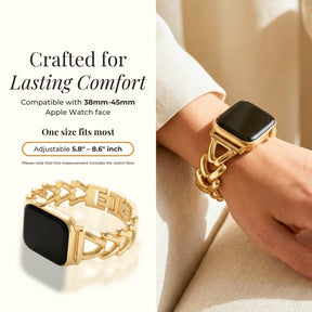 Golden Braid Luxury Apple Watch Strap