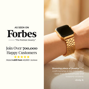 Golden Braid Luxury Apple Watch Strap