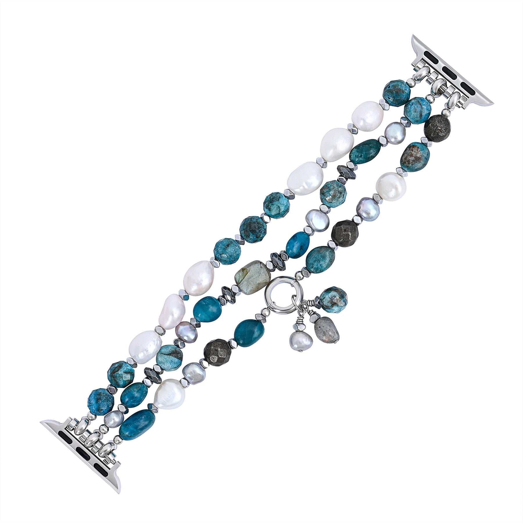 Bohemian Frost Stretch Apple Watch Strap