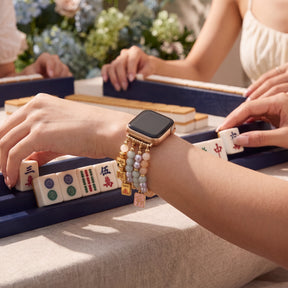 Lucky Mahjong Stretch Apple Watch Strap