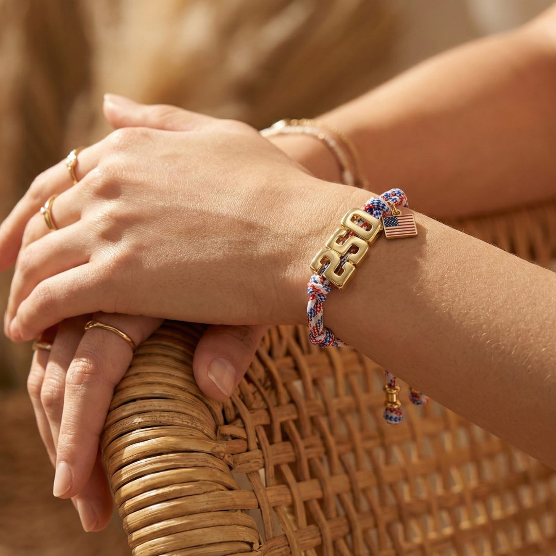 America 250 Honor Rope Bracelet