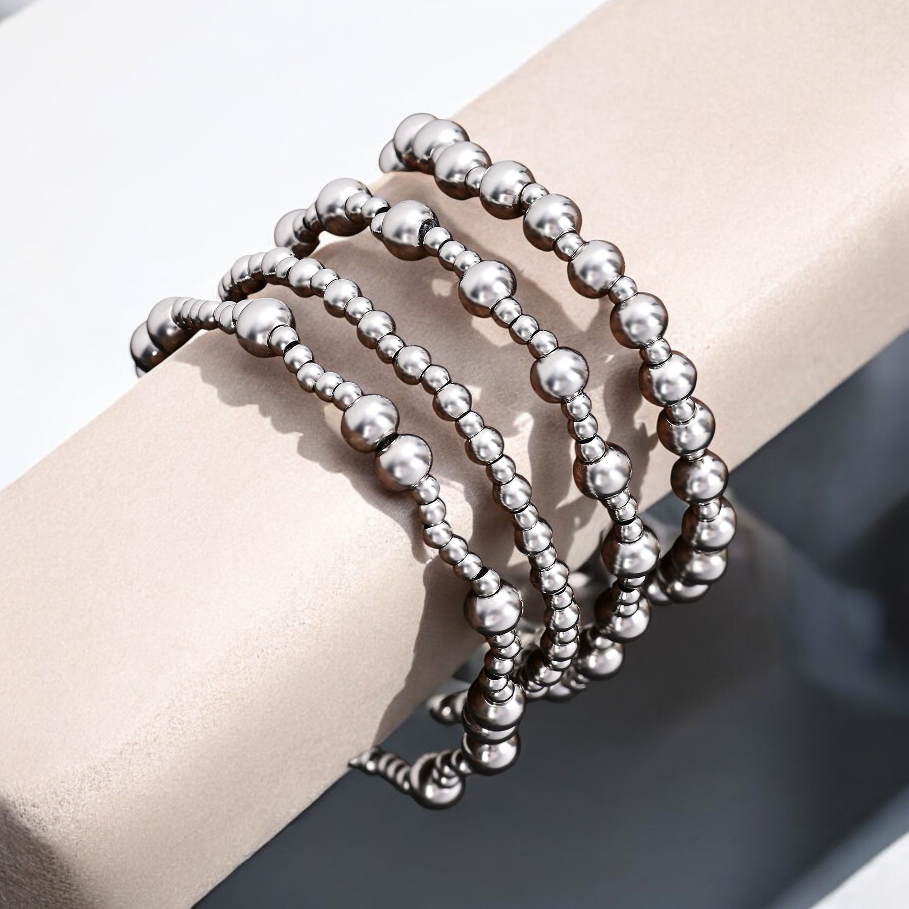 Platinum Demure Bracelet Set