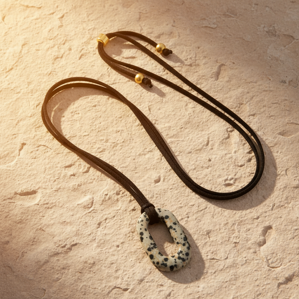 Suede Turquoise Serenity Necklace