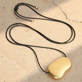 Golden Wave Necklace