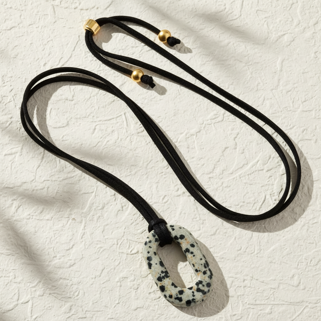 Suede Turquoise Serenity Necklace