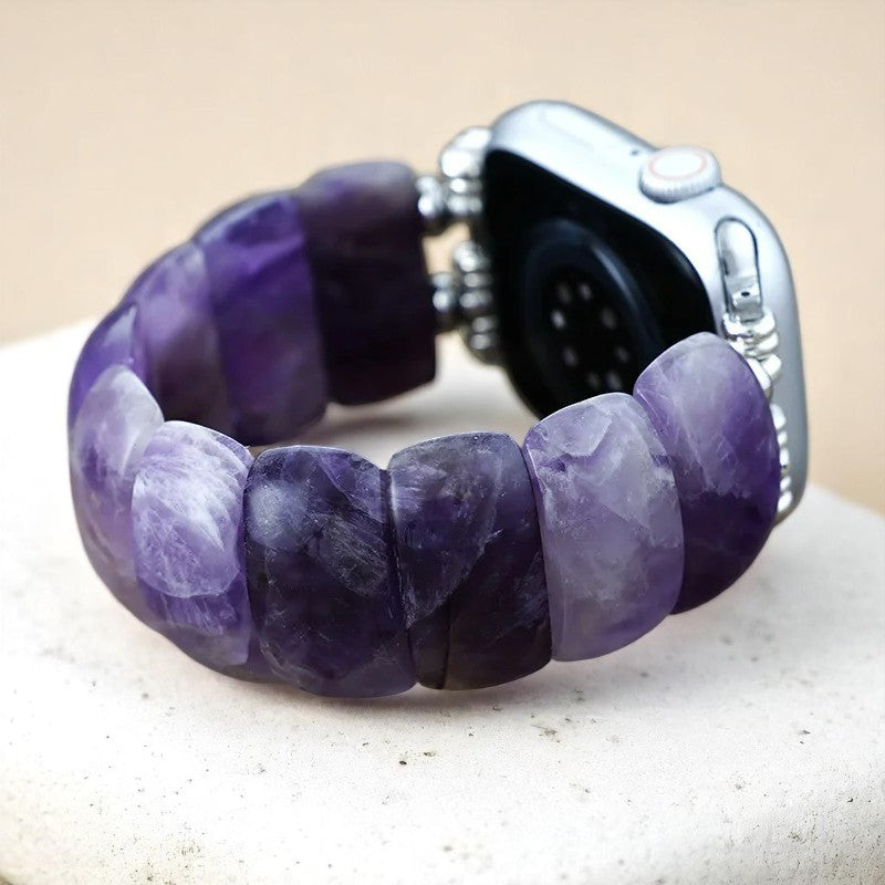 Amethyst Allure Stretch Apple Watch Strap