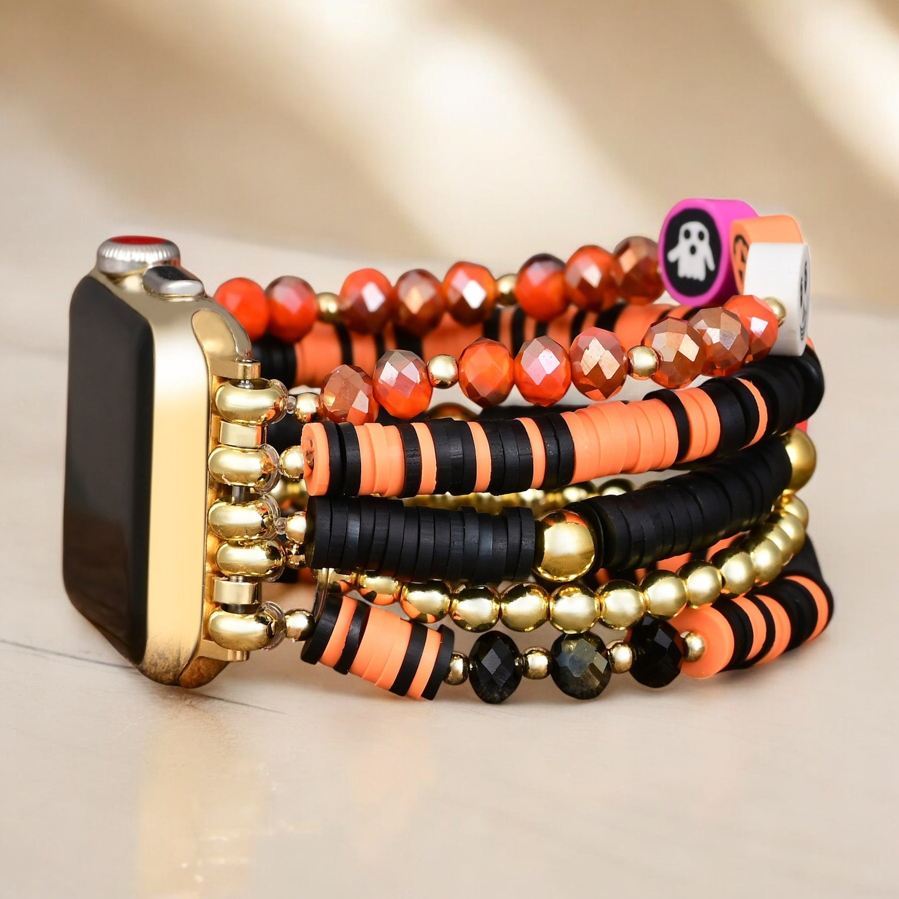 Midnight Enigma Stretch Apple Watch Strap